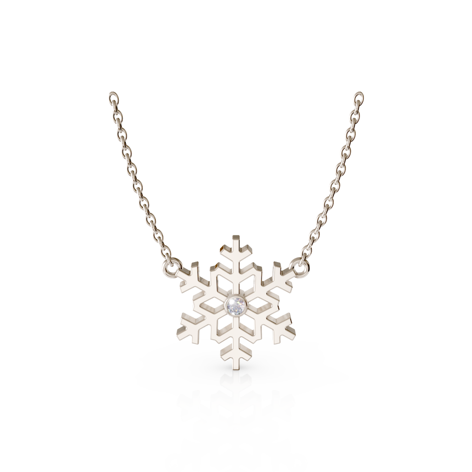 snowflake pendant