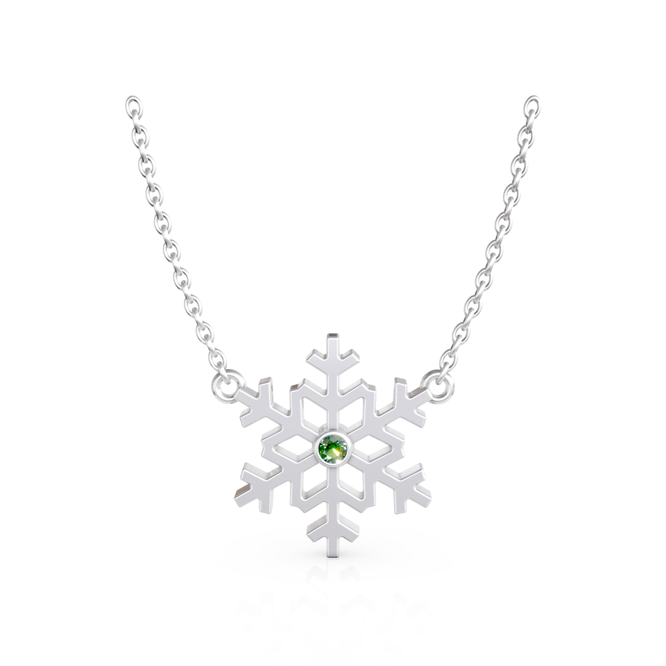 snowflake pendant