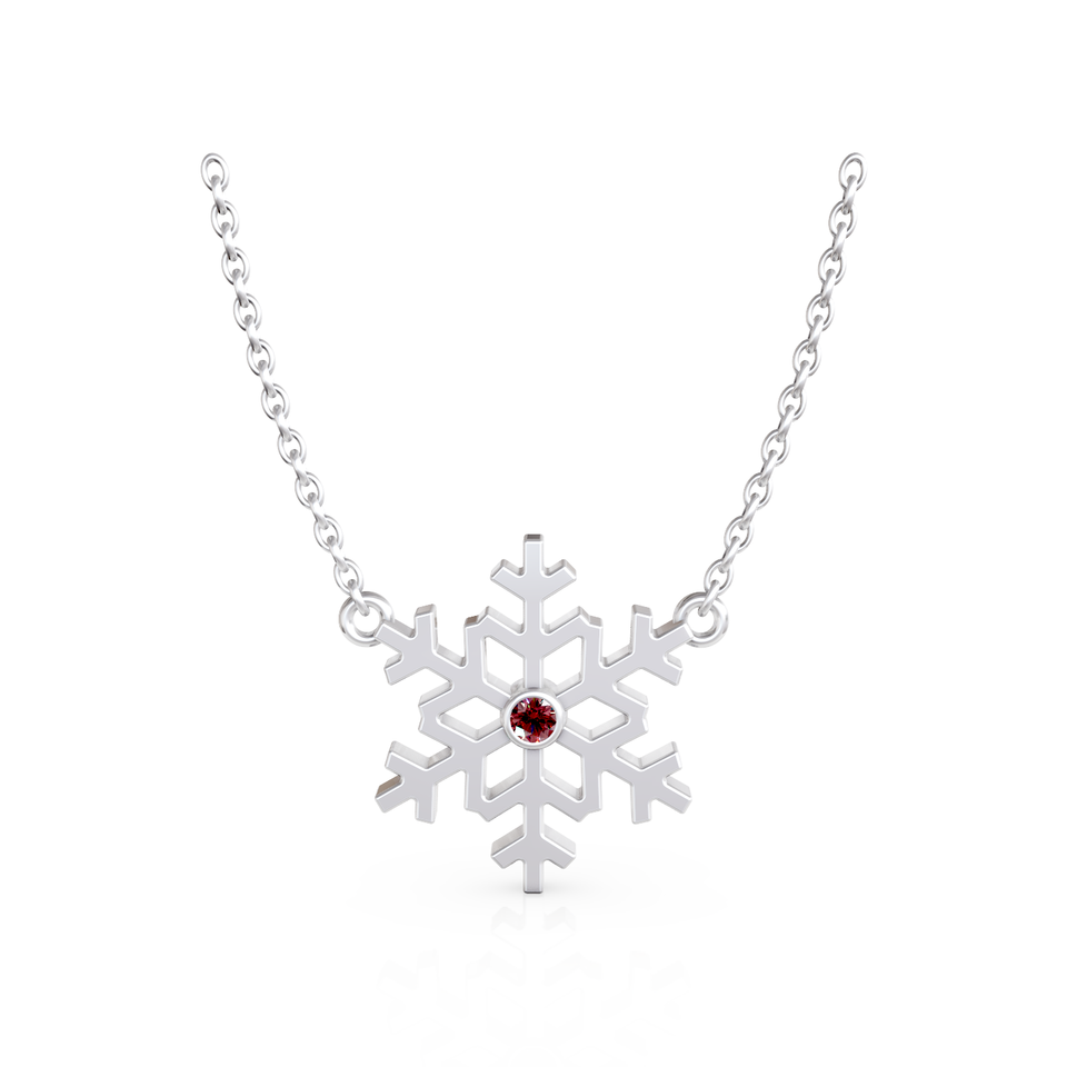 snowflake pendant