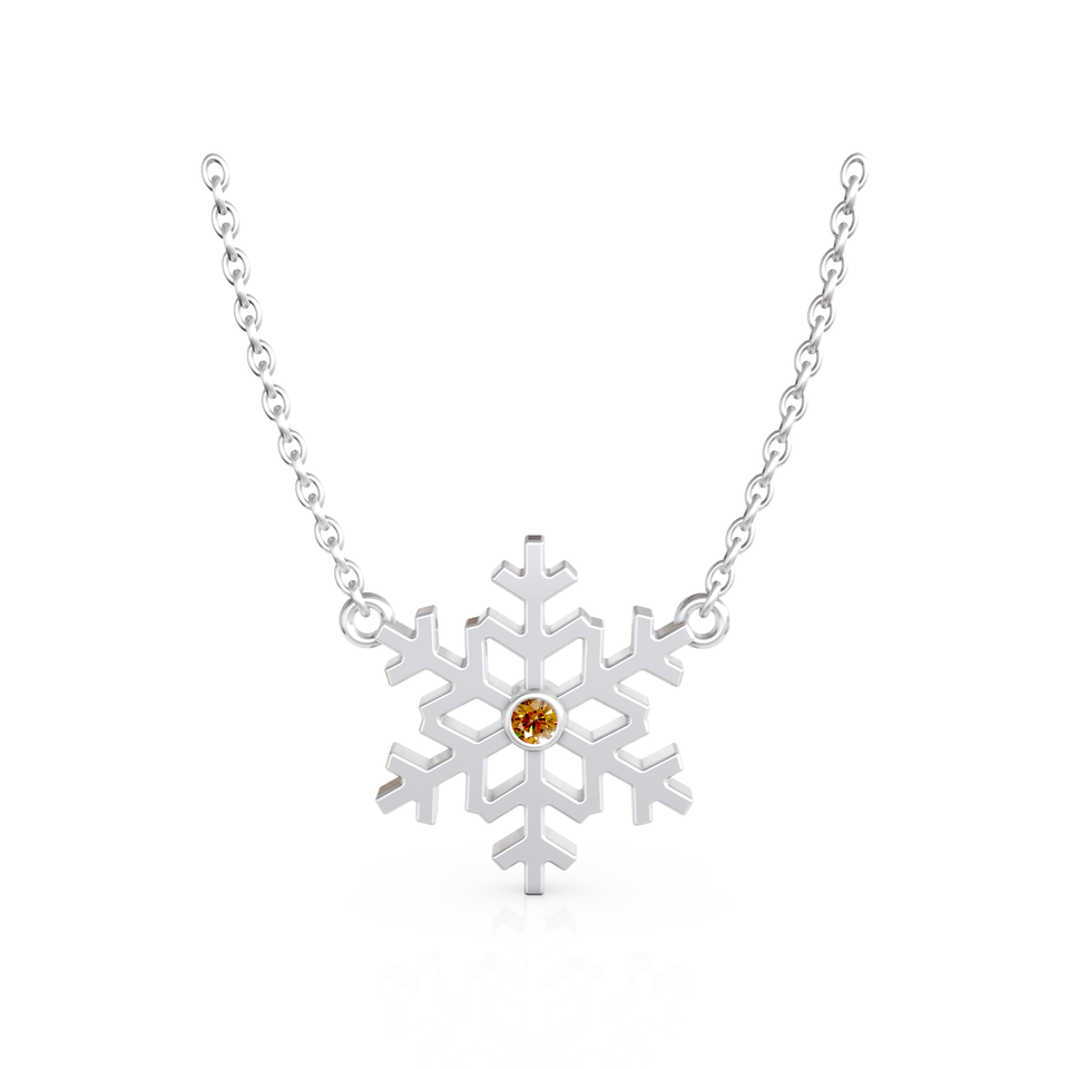 snowflake pendant