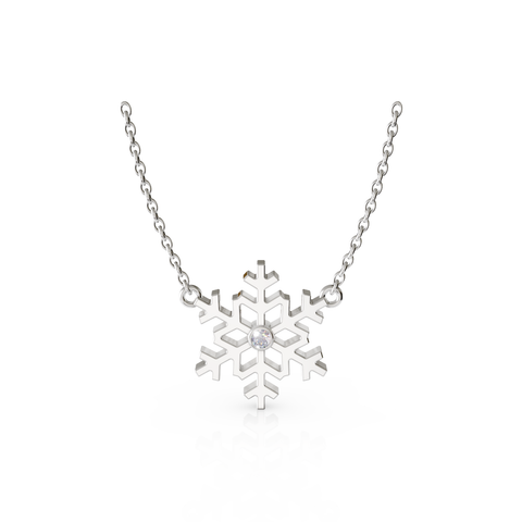 snowflake pendant