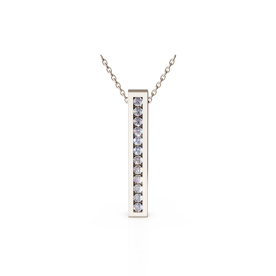 vertical bar pendant