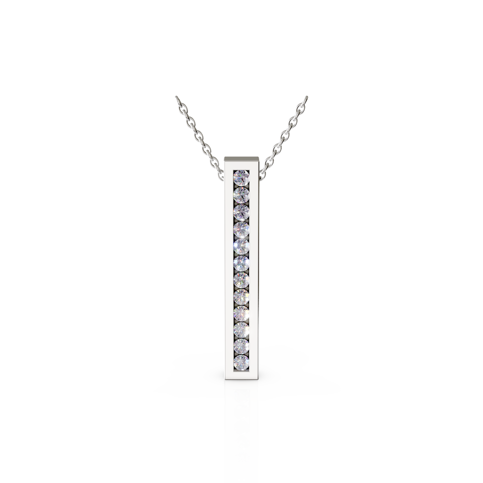 vertical bar pendant