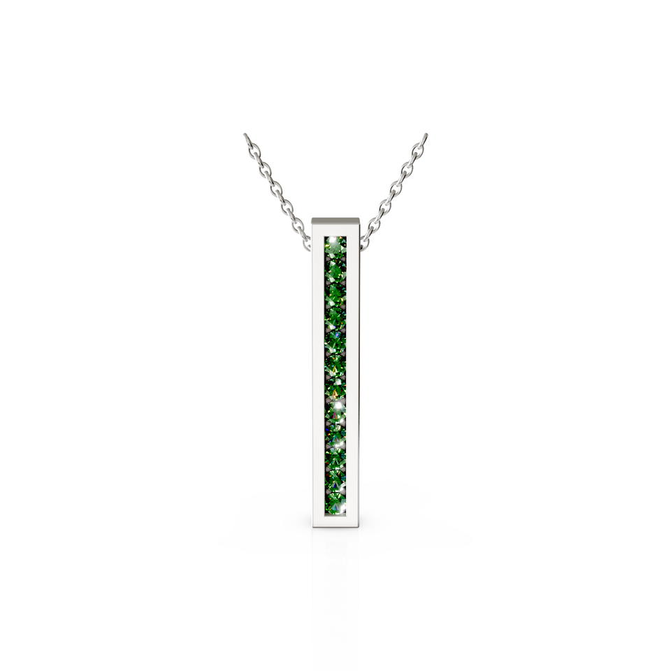 vertical bar pendant