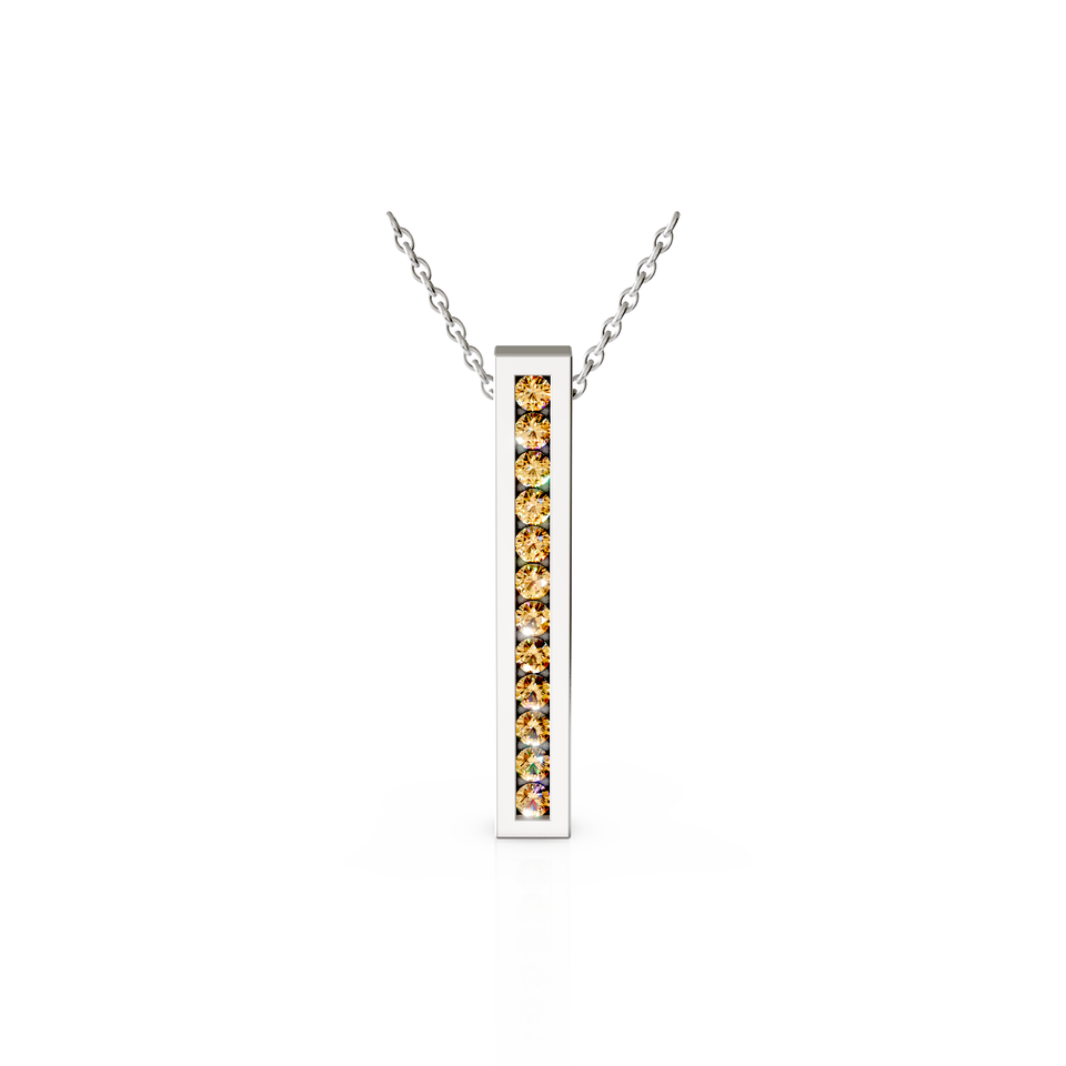 vertical bar pendant