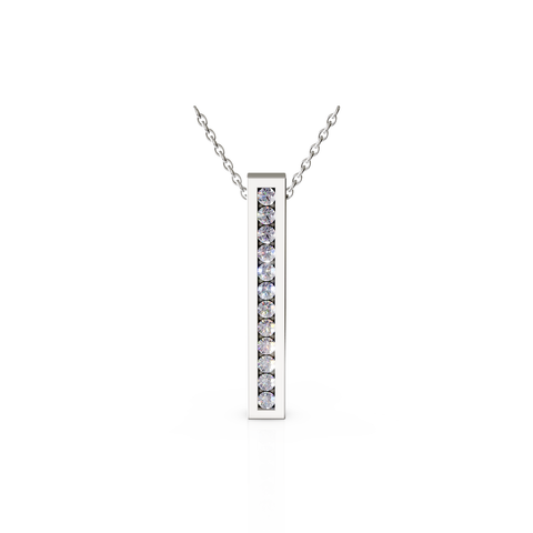 vertical bar pendant