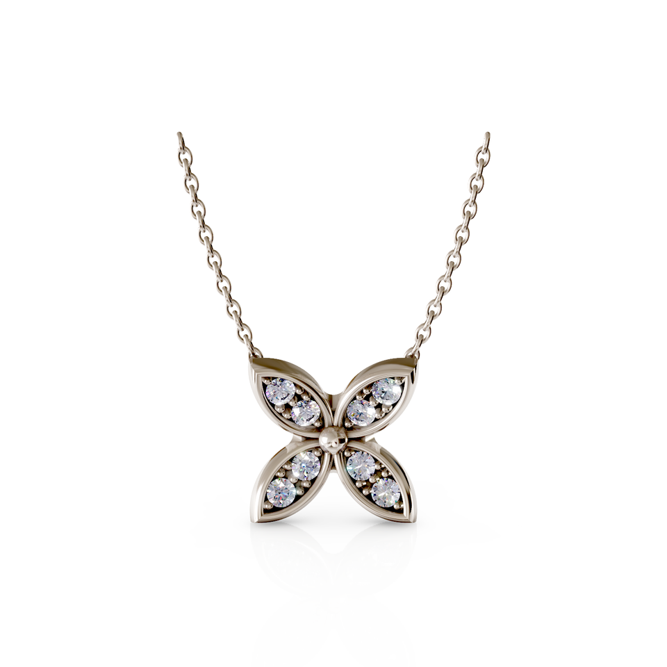 four-leaf clover pendant