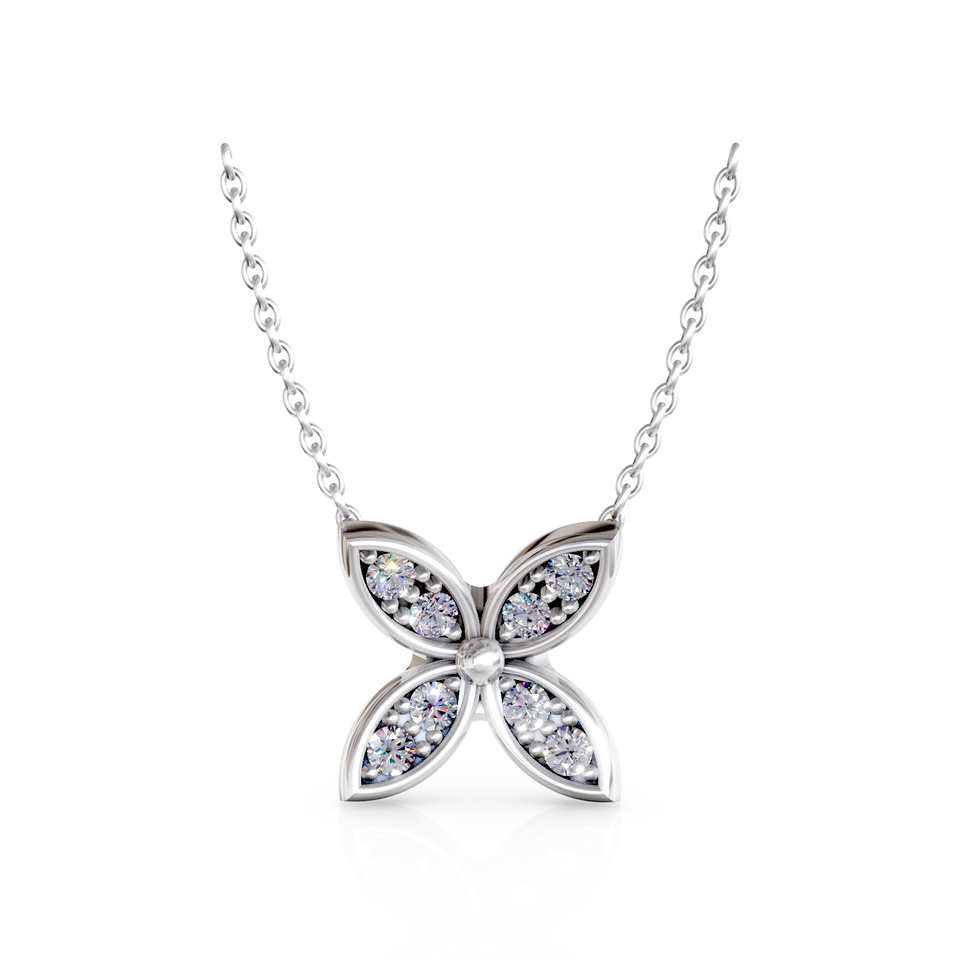 four-leaf clover pendant