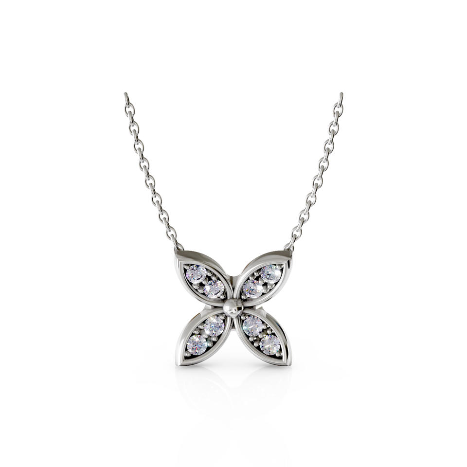 four-leaf clover pendant