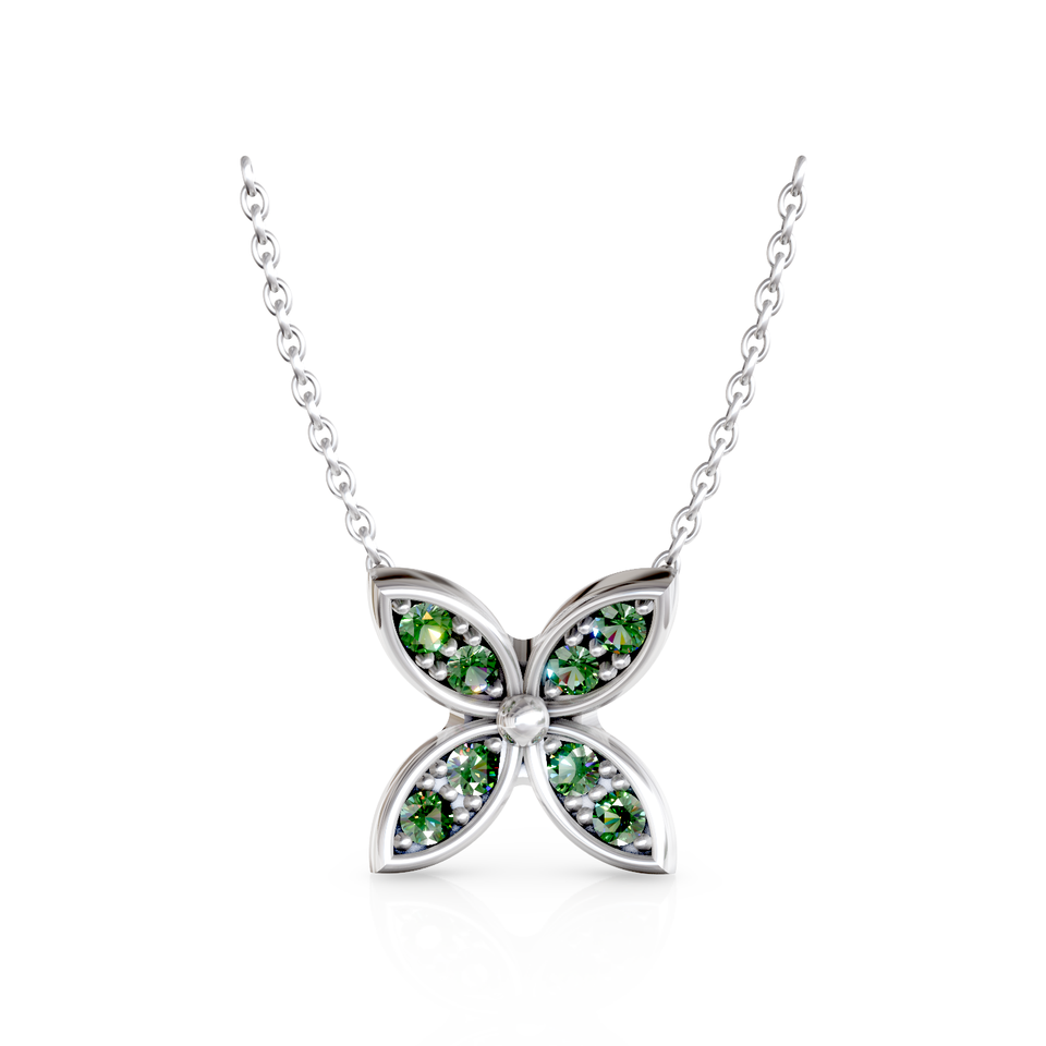 four-leaf clover pendant