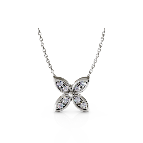 four-leaf clover pendant