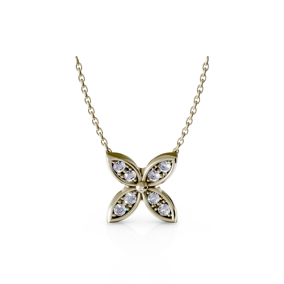 four-leaf clover pendant