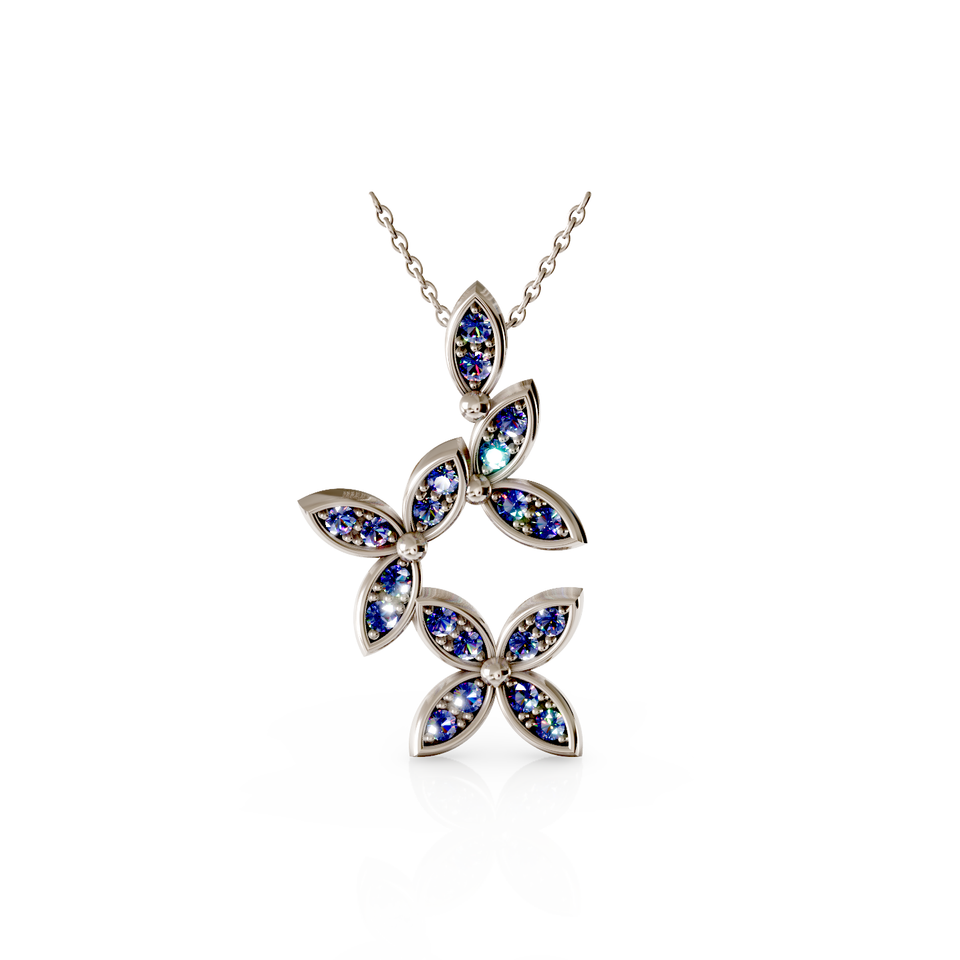 petal cascade pendant