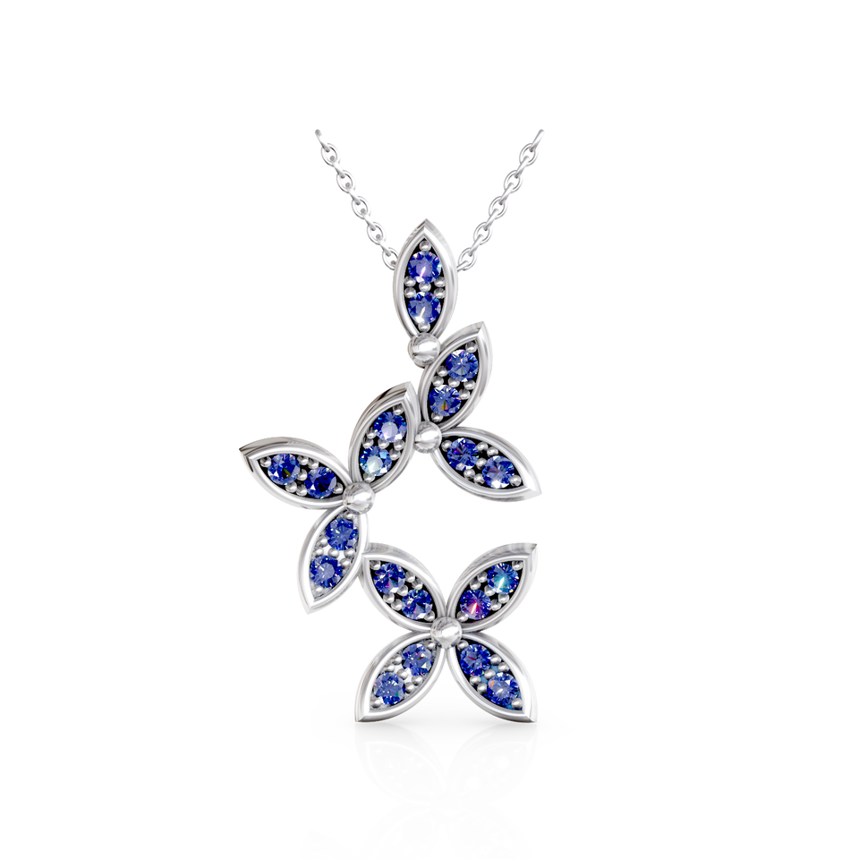 petal cascade pendant