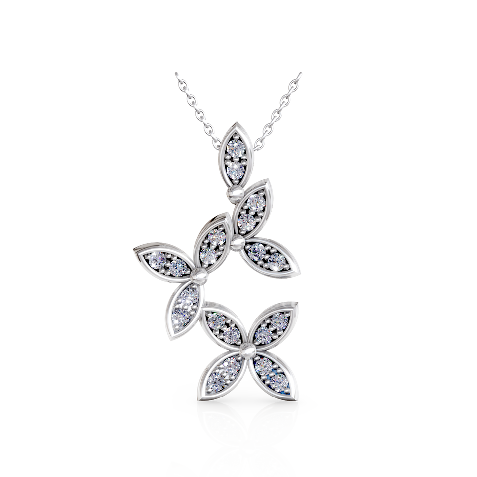petal cascade pendant