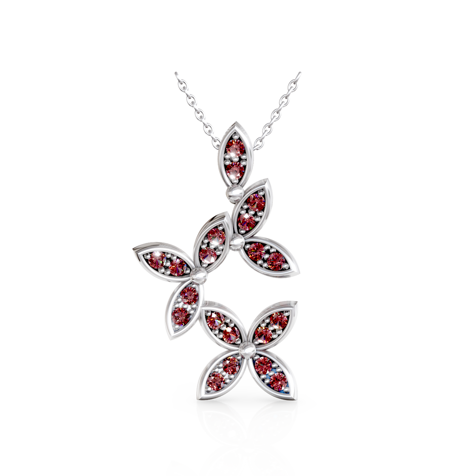 petal cascade pendant