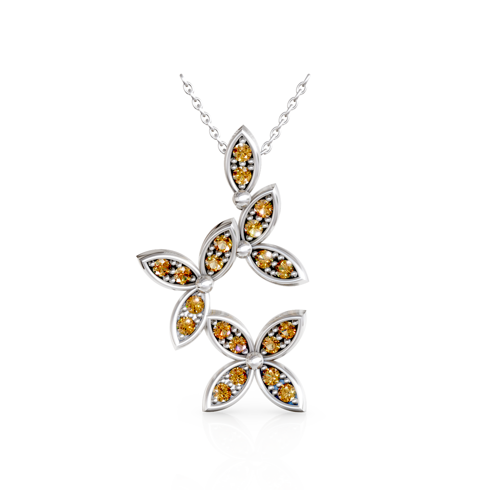 petal cascade pendant