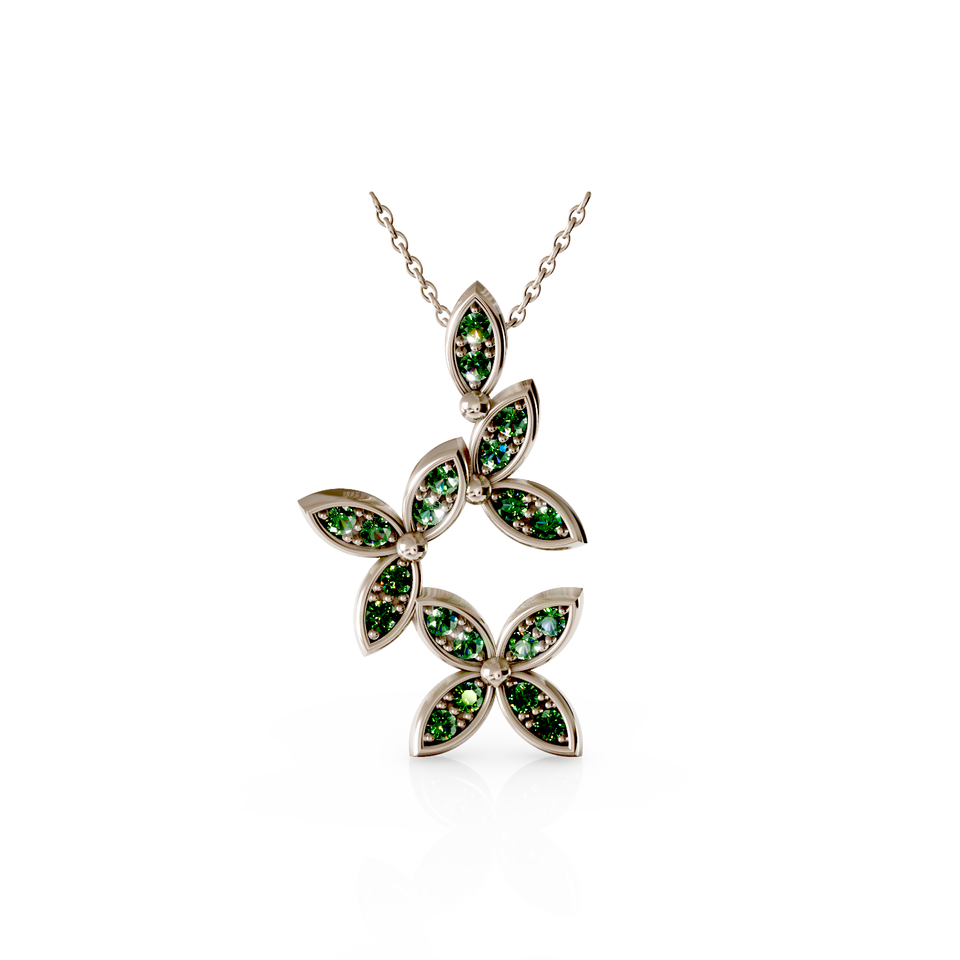 petal cascade pendant