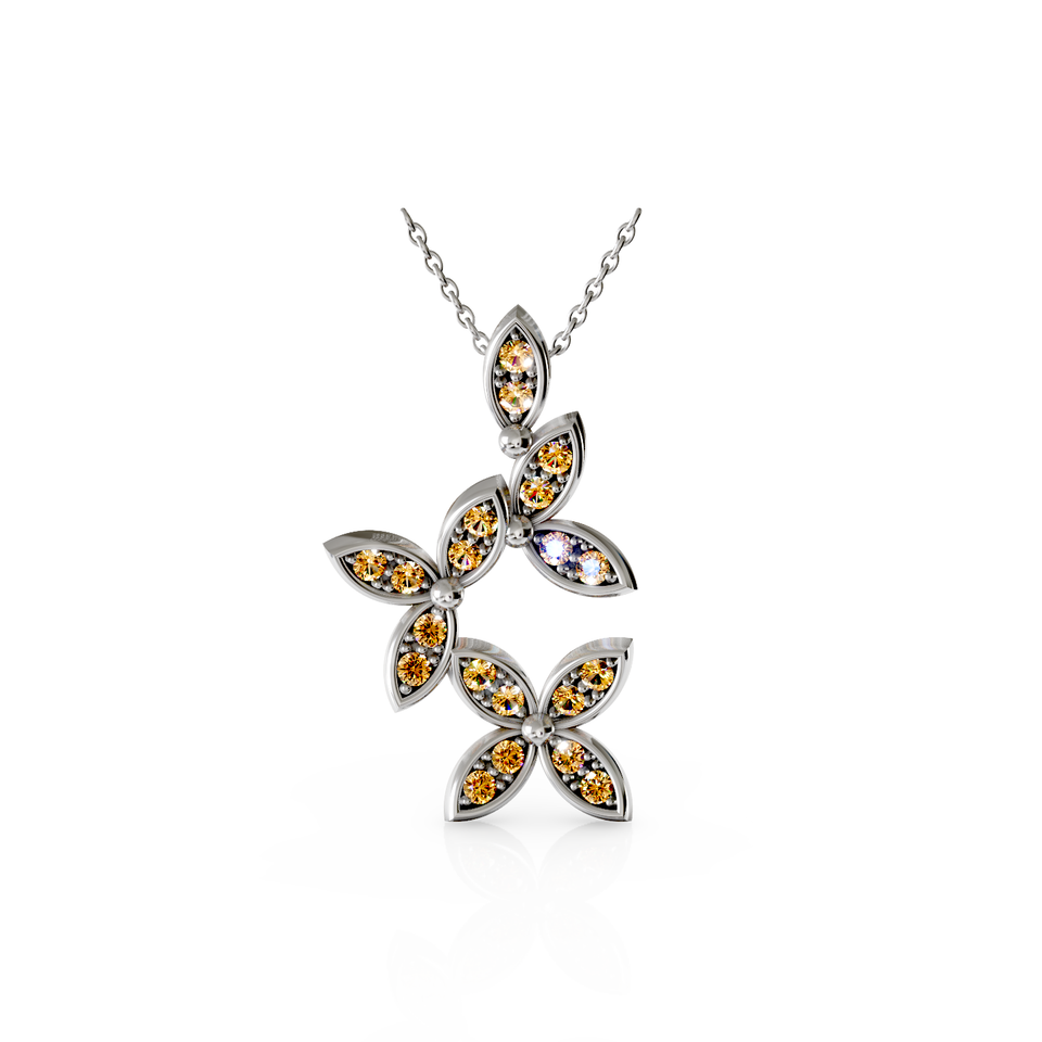 petal cascade pendant