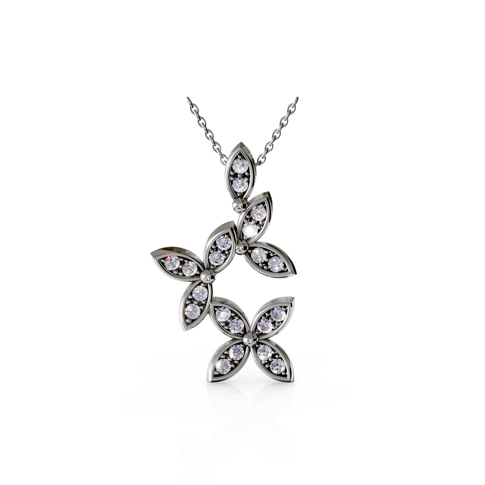 petal cascade pendant