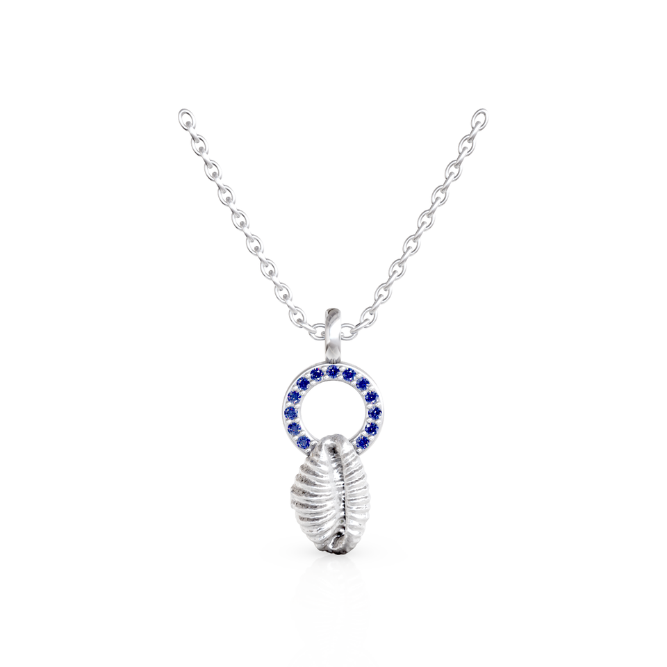 cowrie shell pendant