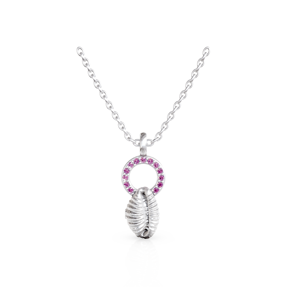 cowrie shell pendant