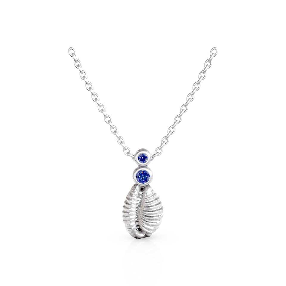 cowrie shell pendant