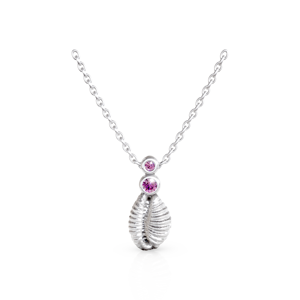 cowrie shell pendant