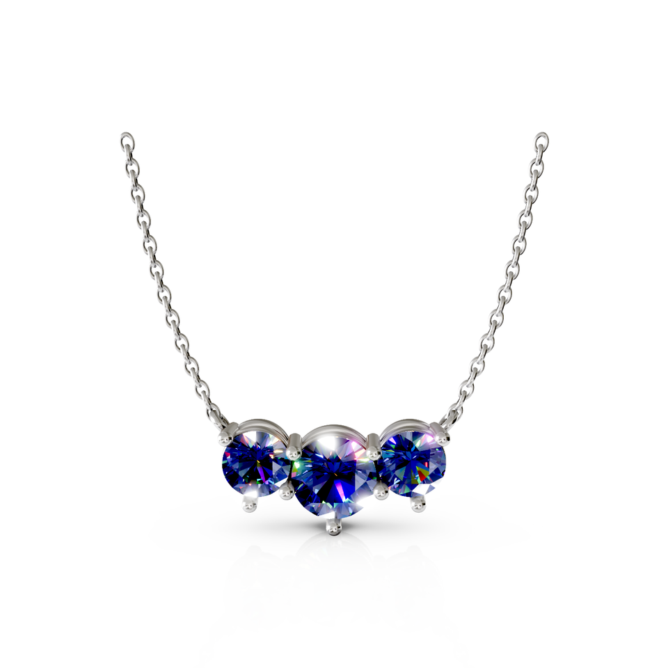 three-stone pendant
