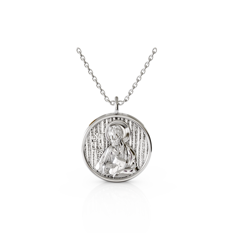saint james religious pendant