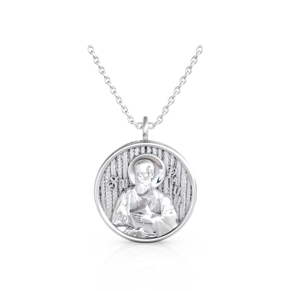 saint paul religious pendant