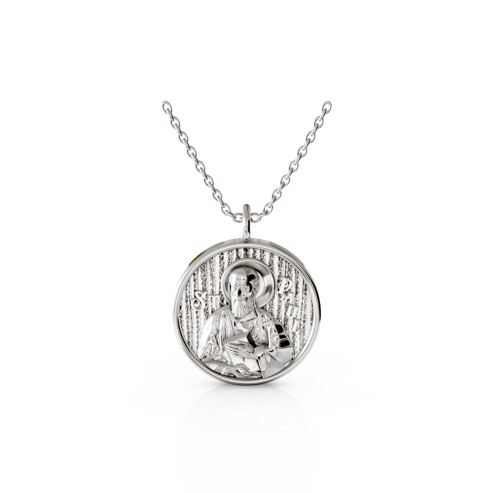 saint paul religious pendant