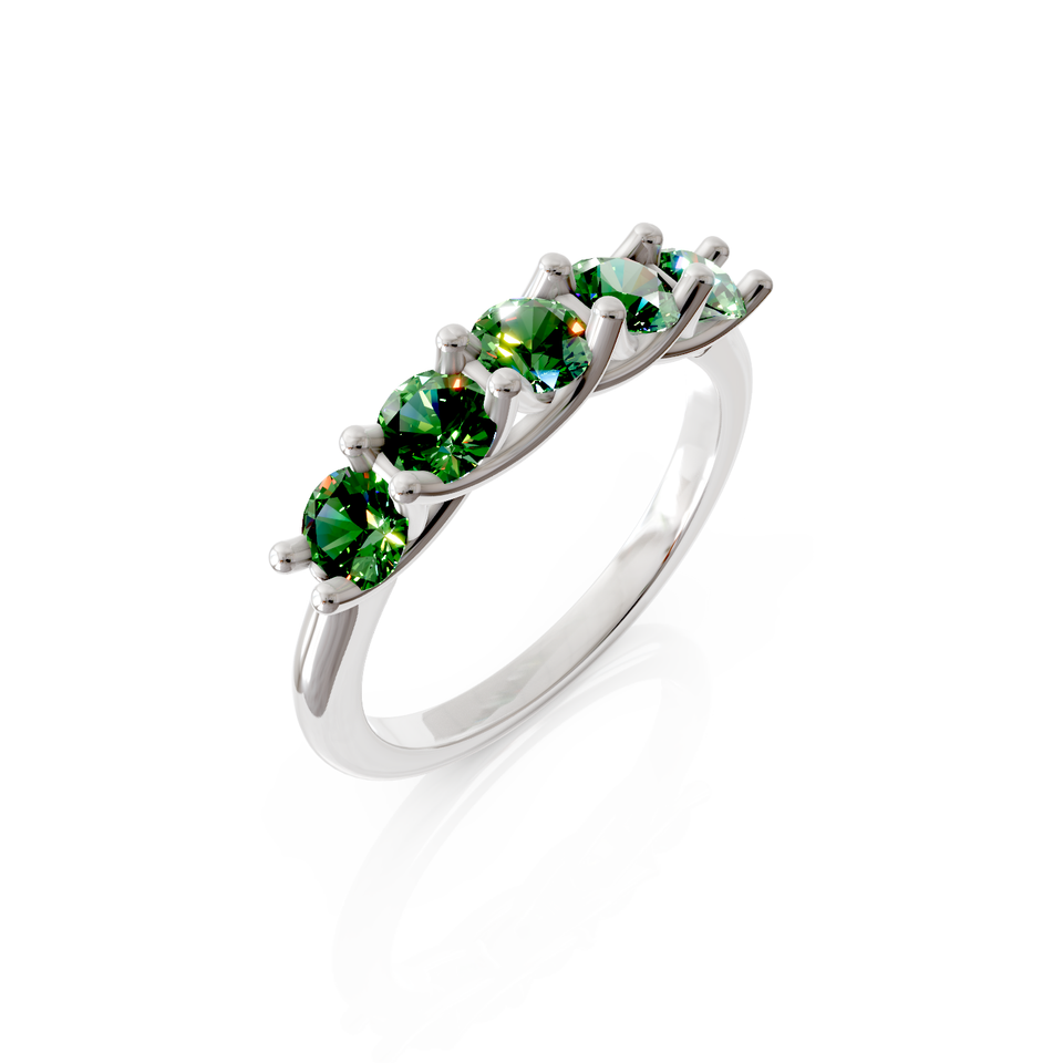 five-stone anniversary ring