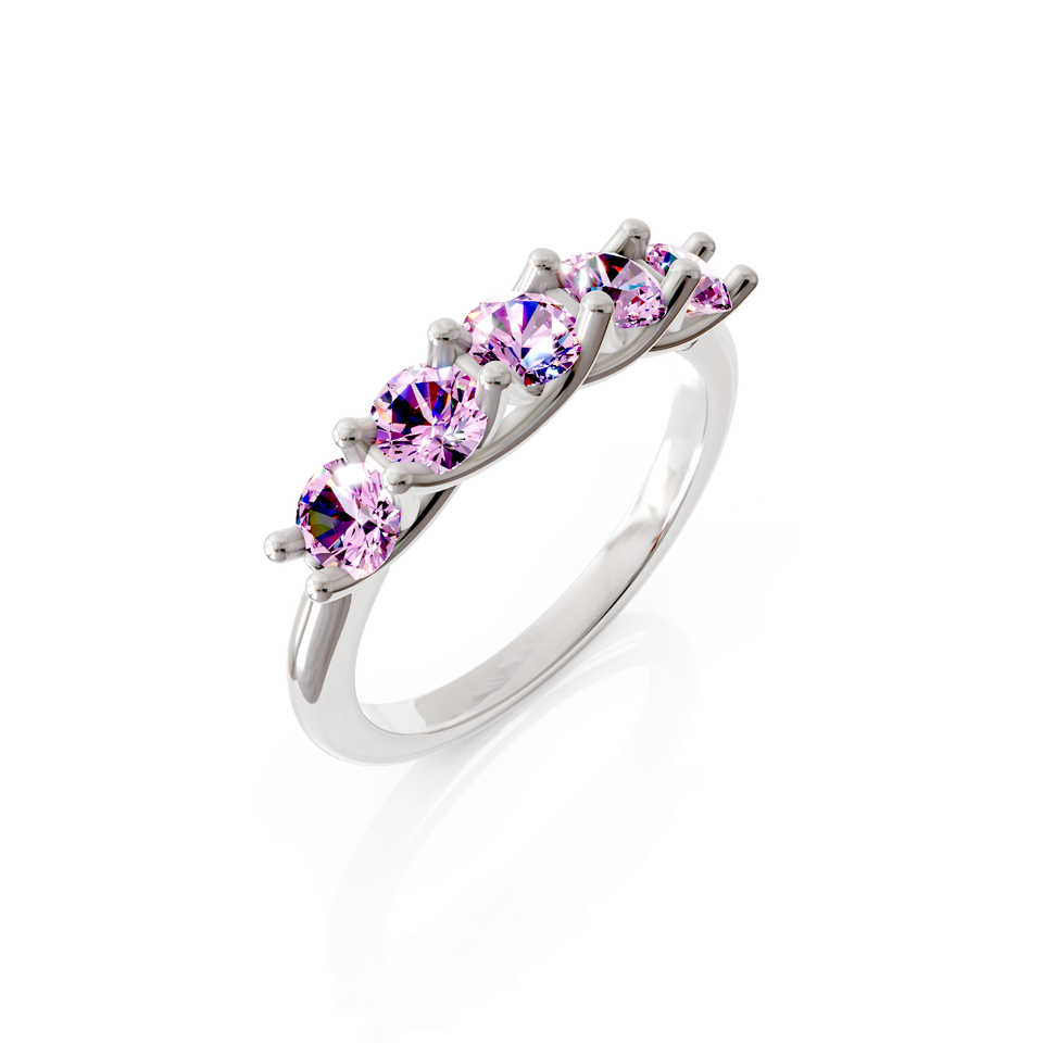 five-stone anniversary ring