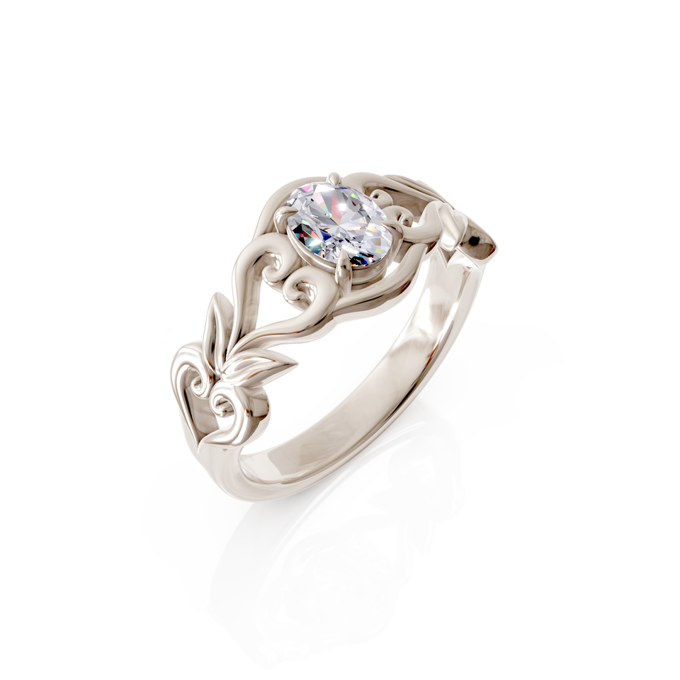 celtic knot engagement ring