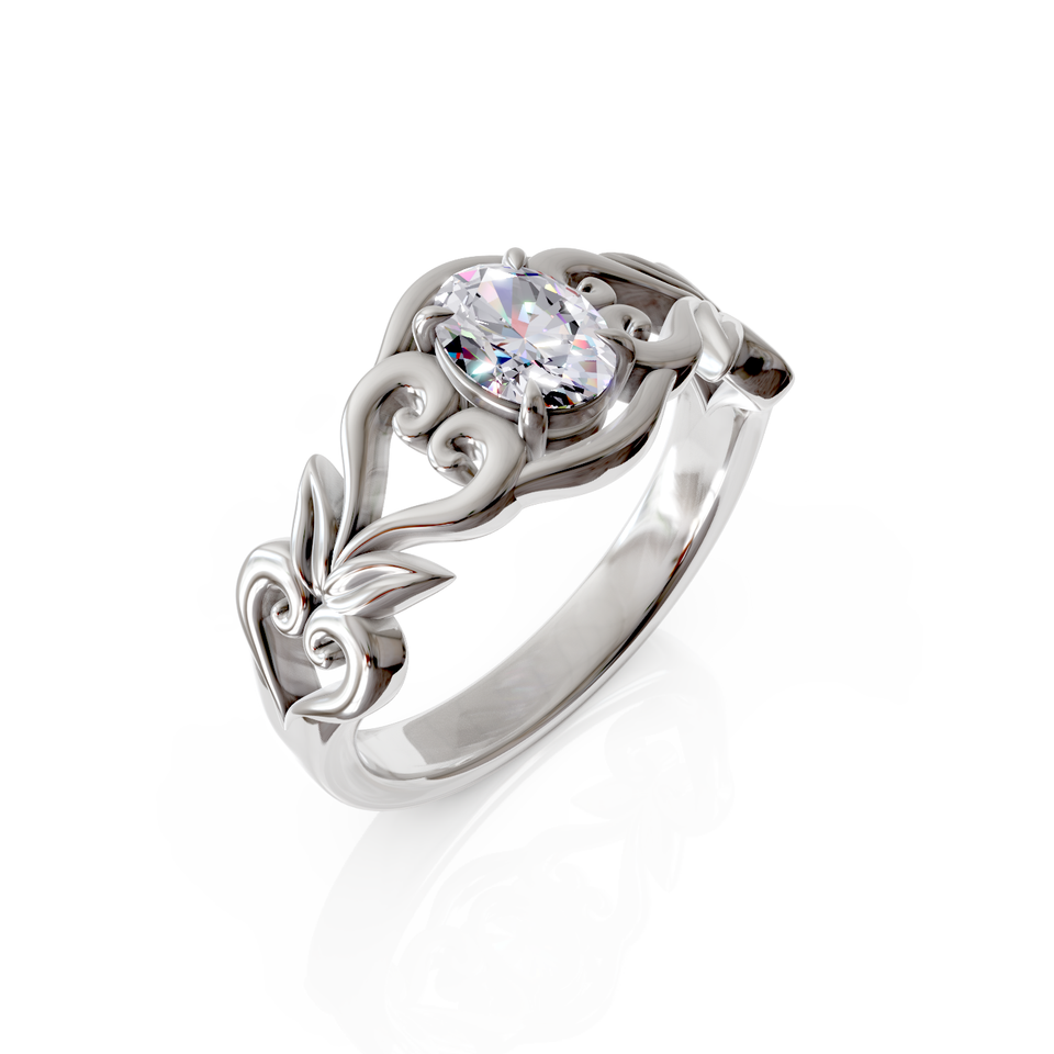 celtic knot engagement ring
