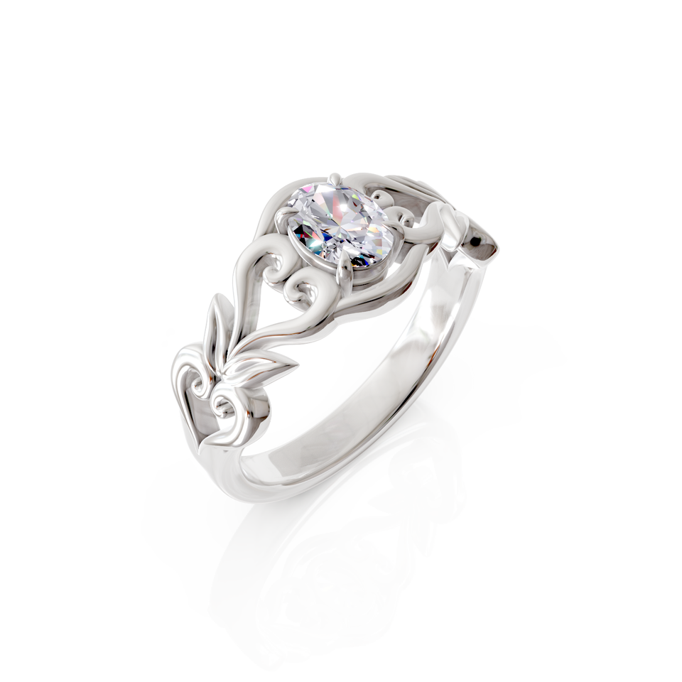 celtic knot engagement ring