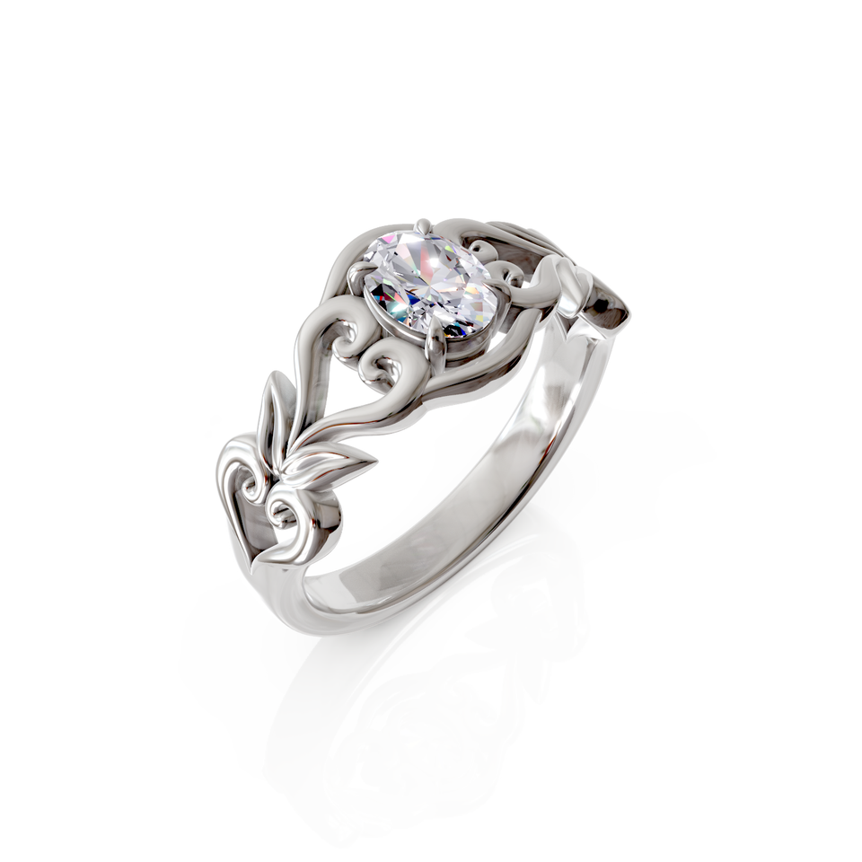 celtic knot engagement ring