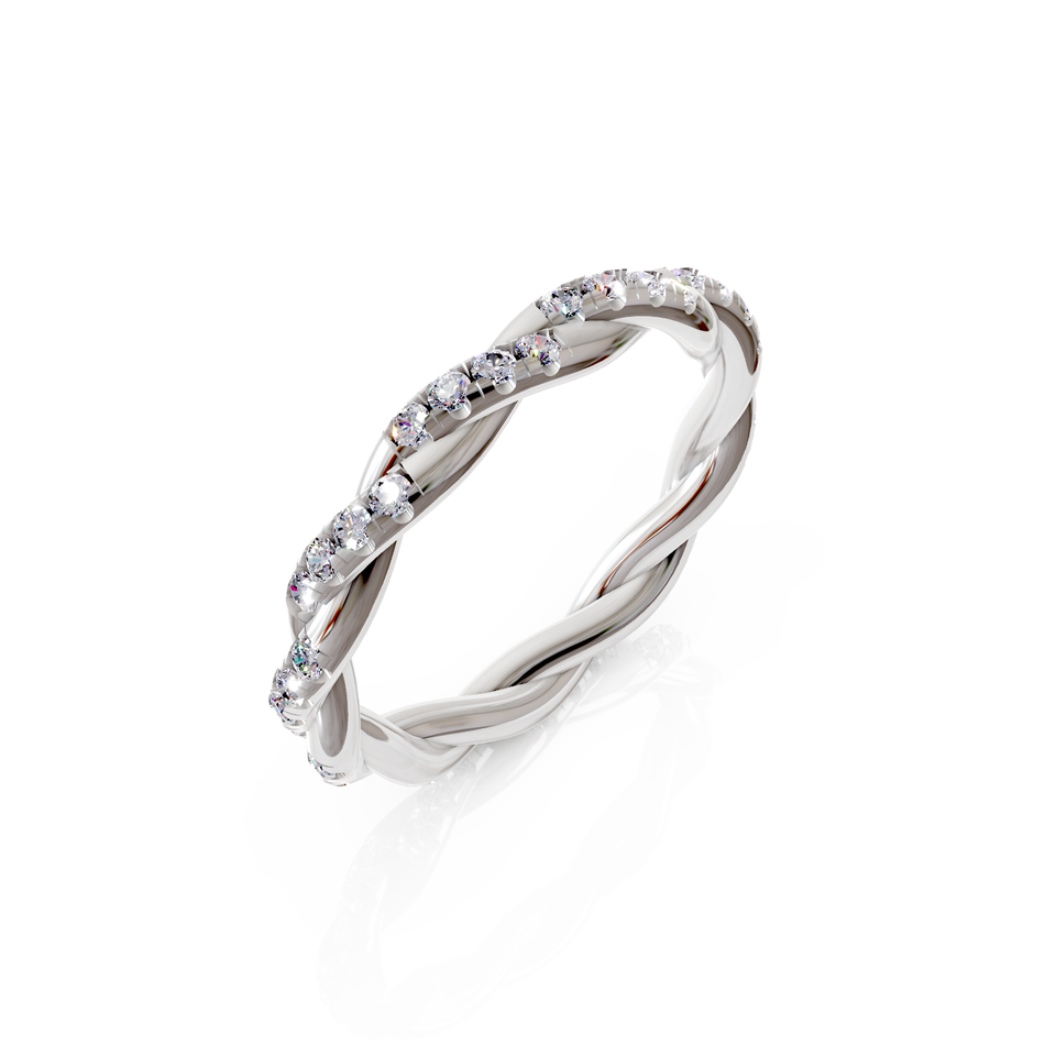 twisted eternity ring