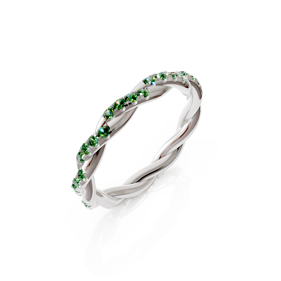 twisted eternity ring
