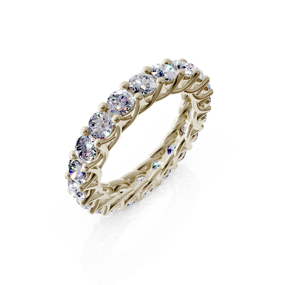 braided eternity ring