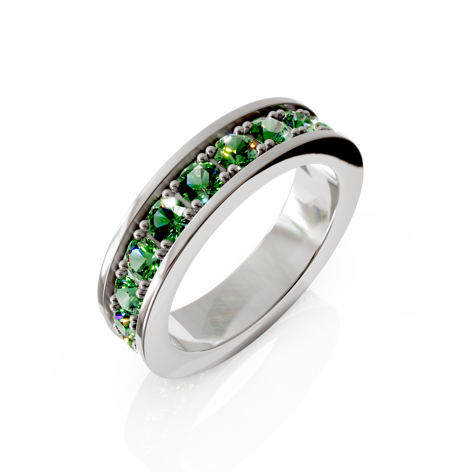 channel set eternity ring