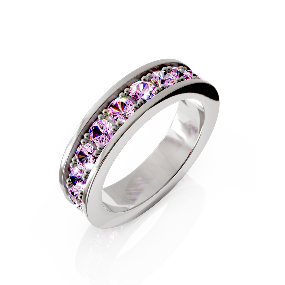 channel set eternity ring