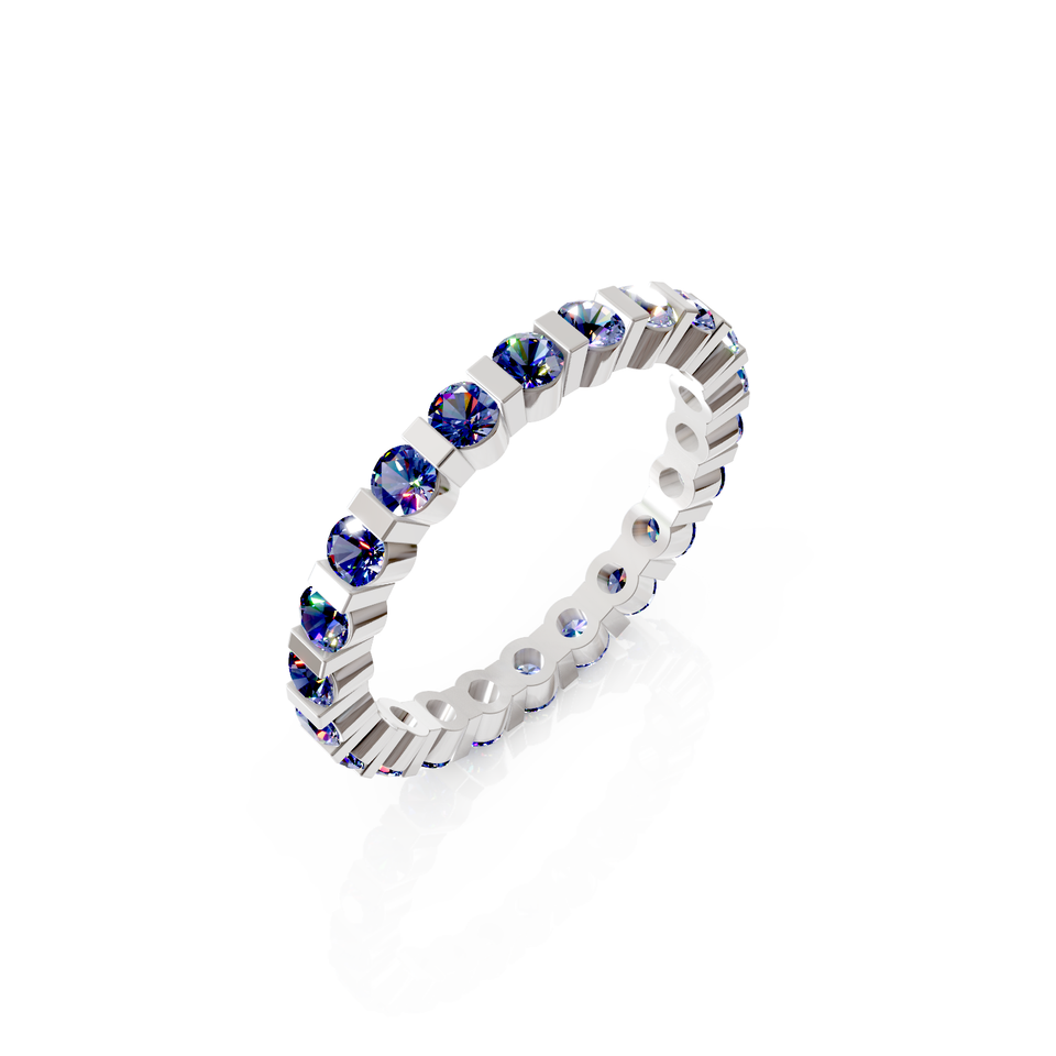 bar set eternity ring