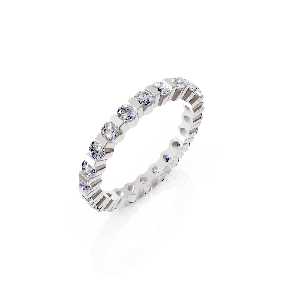 bar set eternity ring