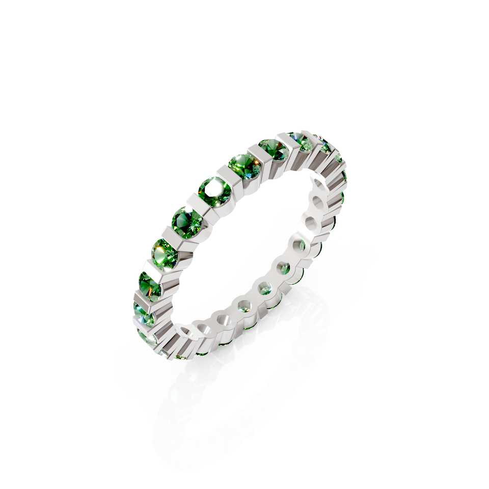 bar set eternity ring