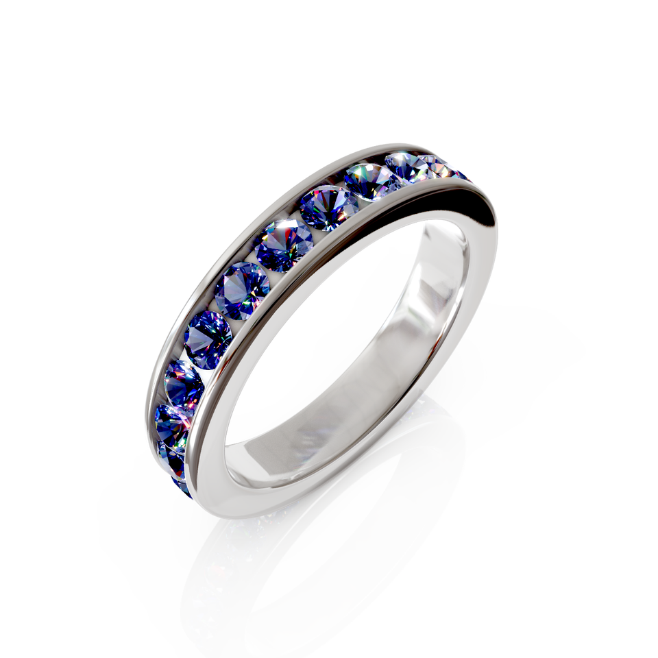 channel set eternity ring