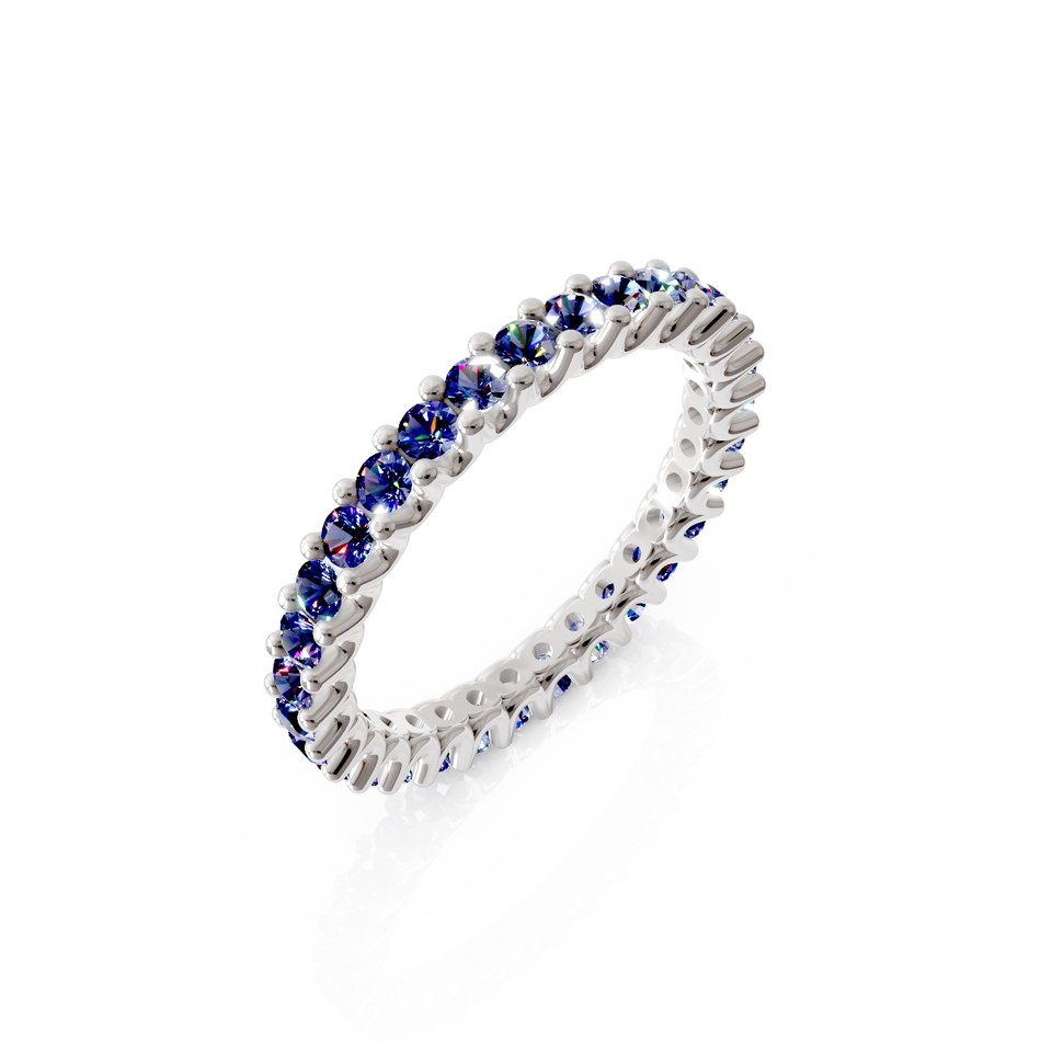 u-cut eternity ring