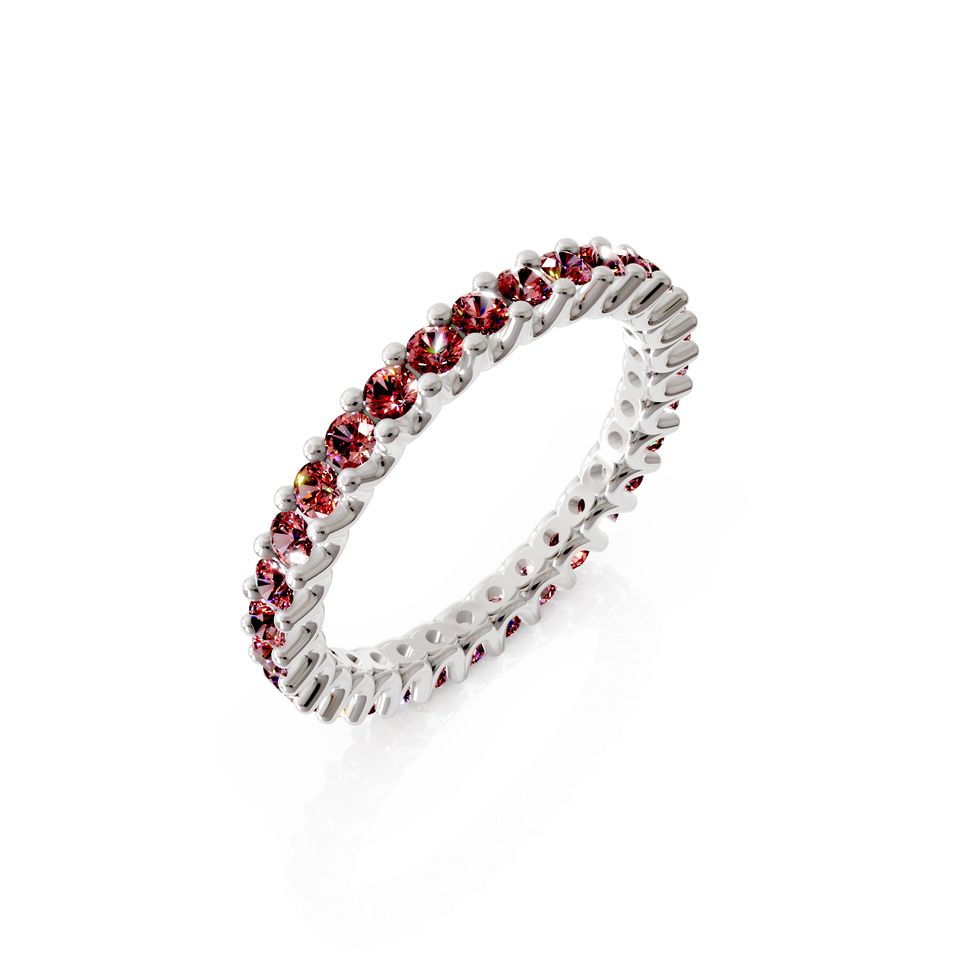 u-cut eternity ring