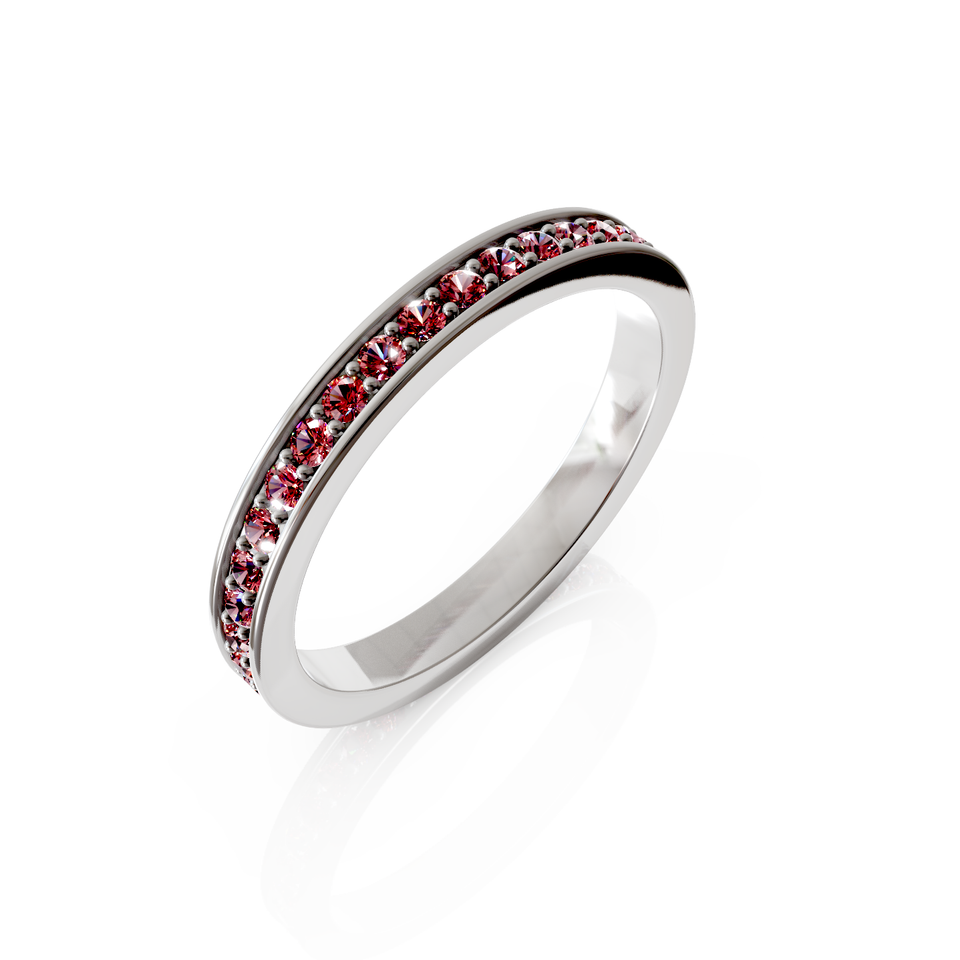 channel-set eternity ring